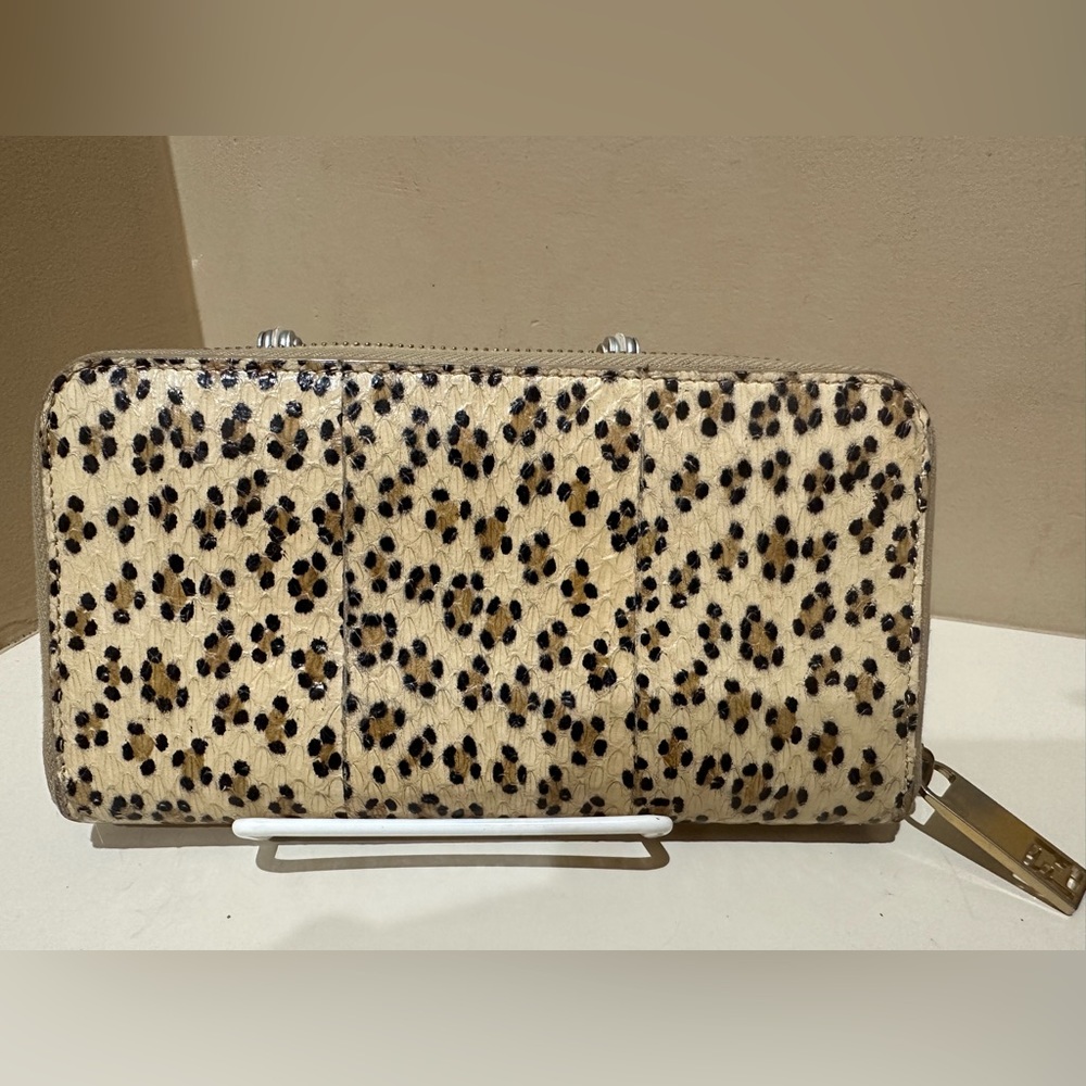 Vintage Fendi Python With Leopard Print Long Zip … - image 2